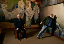 Gerard and Simon McBurney for the NYTimes